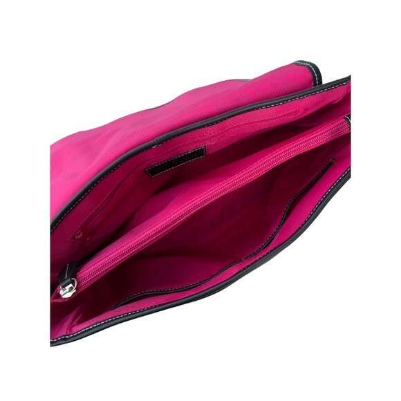 Etienne Aigner black Kaleidoscope Collection messenger/shoulder bag BNWT - Picture 4 of 10